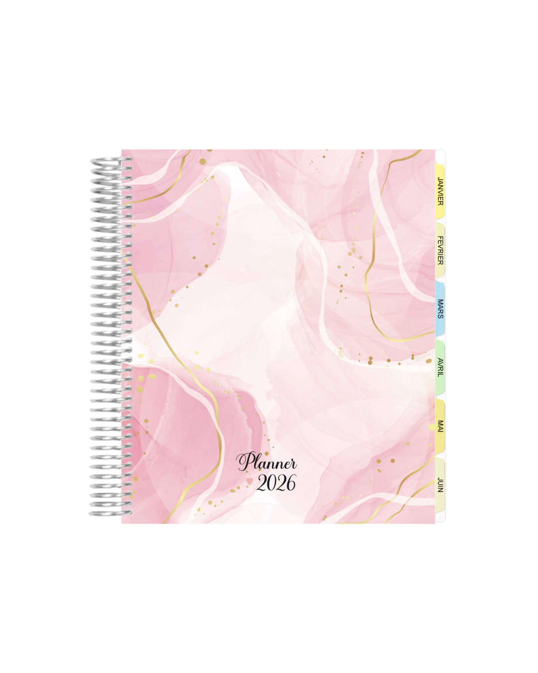 Planner Classique ( Marbre Rosé Gold )