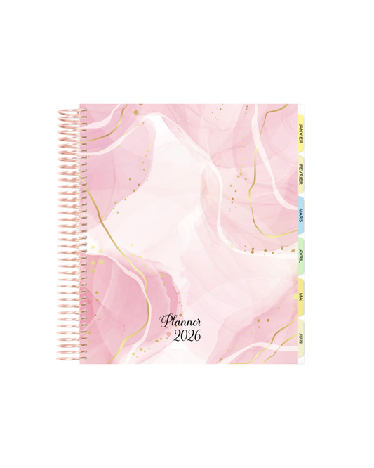 Planner Classique ( Marbre Rosé Gold )