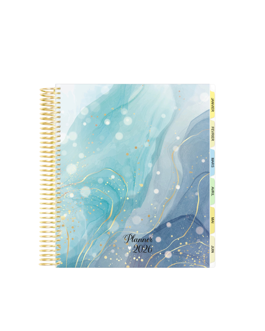 Planner Classique ( Marbre Bleu )