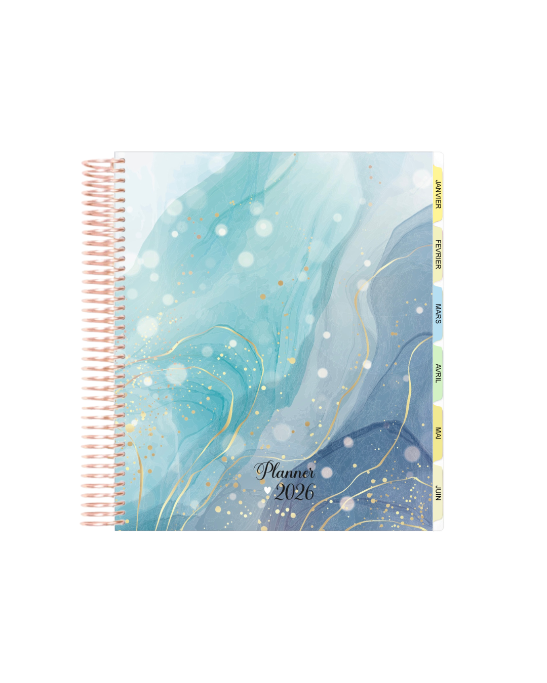 Planner Classique ( Marbre Bleu )